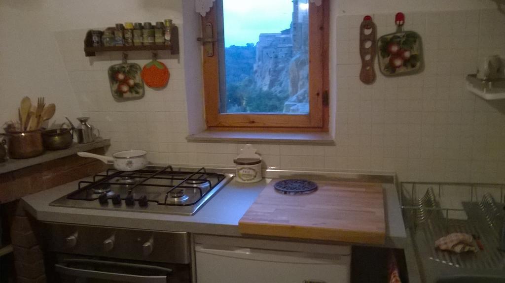 Casa Dei Lavatoi Pitigliano Lägenhet Exteriör bild